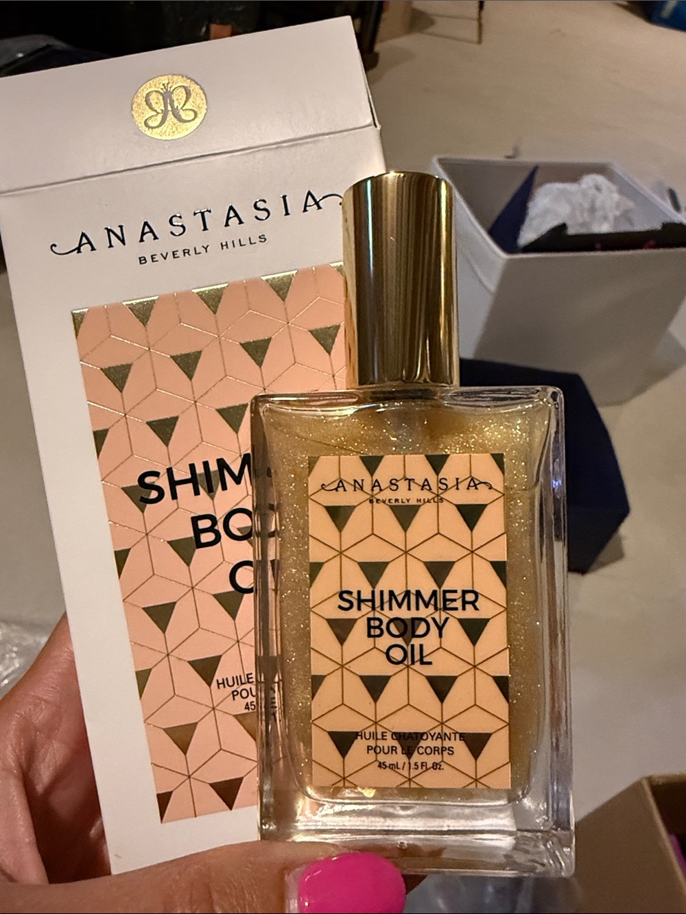 Anastasia Beverly Hills Gold Shimmer Body Oil